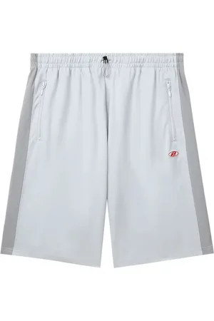 FIVE CM Stripe-detail elasticated-waist shorts