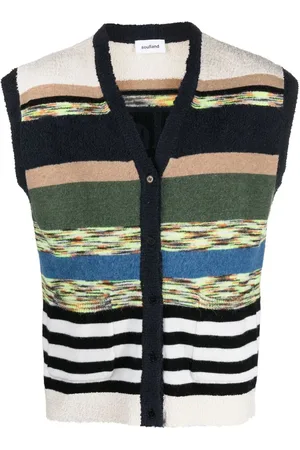 Soulland Slogan-print knitted vest