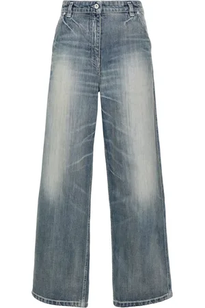 Kenzo Low-rise wide-leg jeans