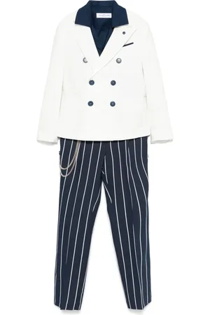 COLORICHIARI Pinstriped suit