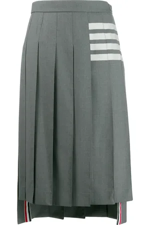 Thom Browne 4-Bar pleated skirt