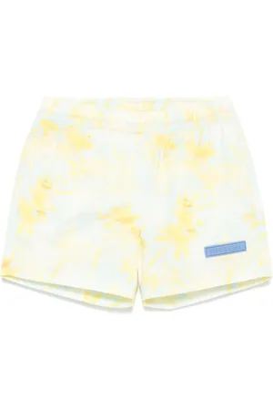 Palm Angels Palm-print swim shorts
