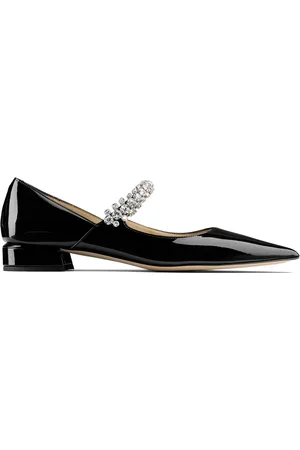Jimmy Choo Bing leather ballerina shoes