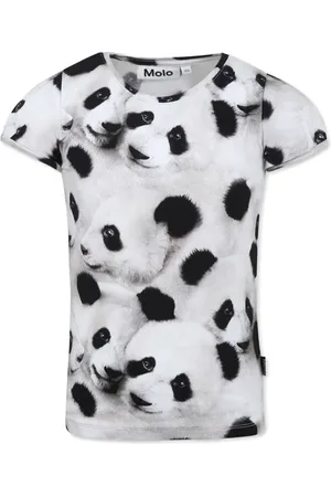 Molo Giant Panda-print T-shirt