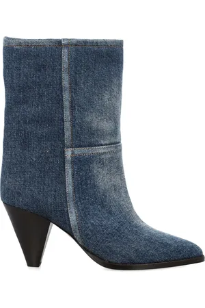 Isabel Marant Rouxa 75mm denim boots