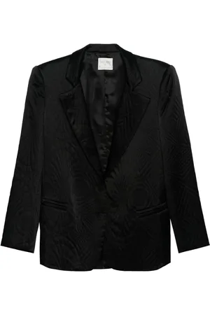 FORTE FORTE Embroidered single-breasted blazer
