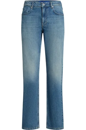 Karl Lagerfeld Washed denim straight jeans