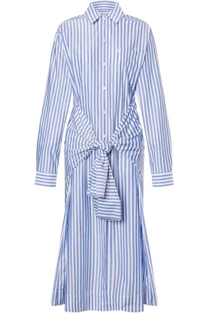 Serafini Striped shirt dress
