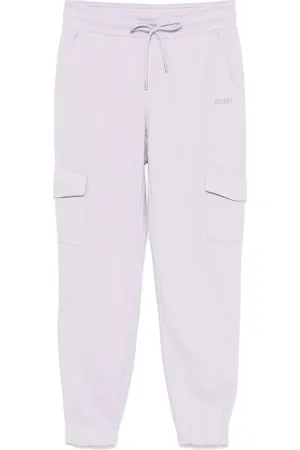 DKNY Studded-logo track pants
