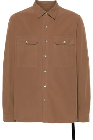 Rick Owens Button-up cotton shirt