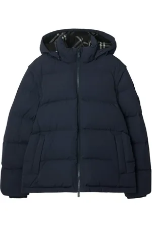 Burberry Detachable-sleeve puffer jacket