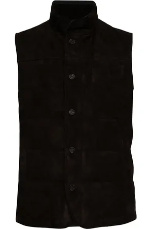 MAN ON THE BOON. Corduroy suede down jacket