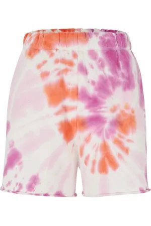 HUGO BOSS Tie-dye print track shorts