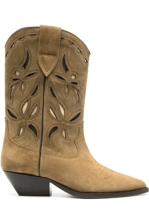 Isabel Marant Duerto suede mid-calf boots