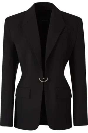 MUGLER Pierced tailored blazer
