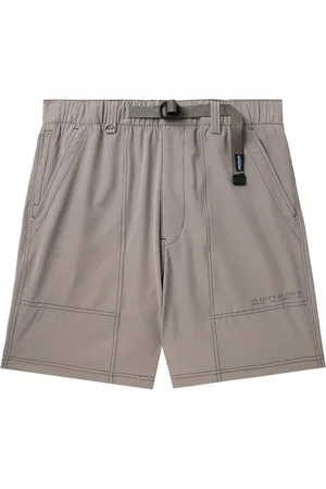 Chocoolate Logo-appliqu?? belted shorts