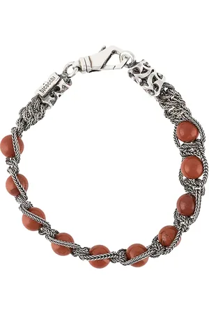 EMANUELE BICOCCHI Beaded braided-chain bracelet