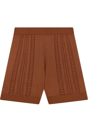 Donde Esteban Guayabera knitted shorts