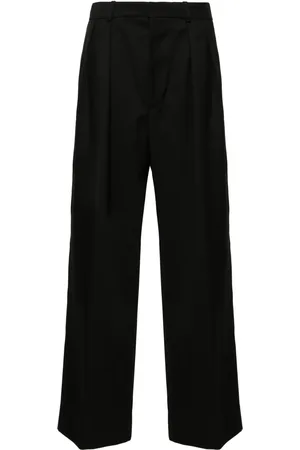 WARDROBE.NYC Low-waisted tailored trousers