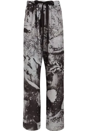 Uma Raquel Davidowicz Abstract-print trousers