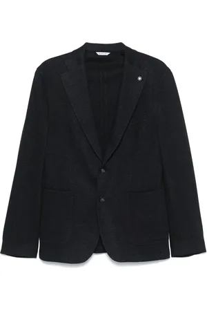 Manuel Ritz Brooch-detail blazer