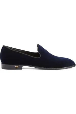Giuseppe Zanotti Gatien velvet-effect loafers