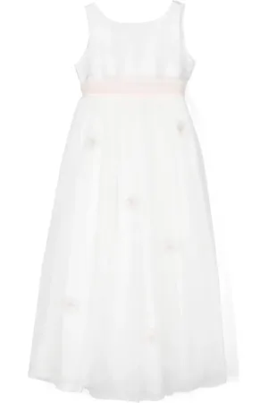 LA STUPENDERIA Floral-lace appliqu?? dress