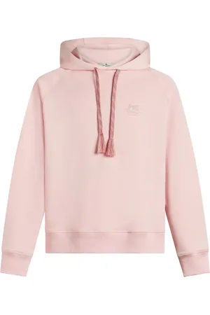 Etro Pegaso-embroidered drawstring hoodie