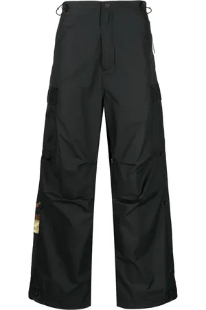 Maharishi Embroidered straight-leg trousers