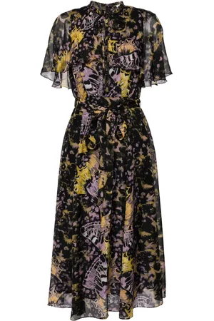 Marchesa Notte Monarch midi dress
