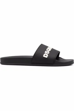 Dsquared2 Embossed logo detail slides