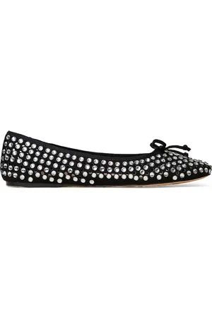 Twin-Set Rhinestone-embellished ballet flats