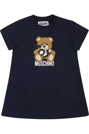 Moschino Teddy Bear-print mini dress
