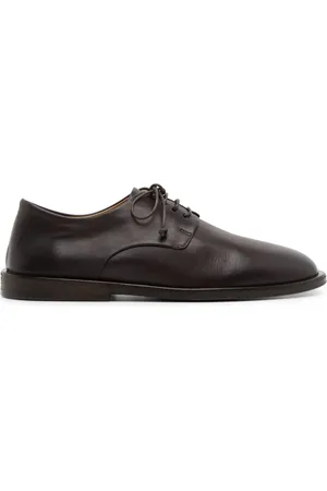 MARSÈLL Round-toe leather shoes