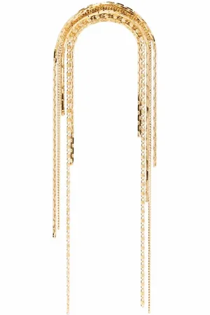 WOUTERS & HENDRIX Serpentine falling chains earring