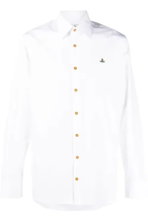 Vivienne Westwood Orb-logo organic-cotton shirt