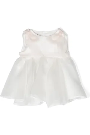 LA STUPENDERIA Bow-detailing silk dress set