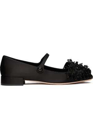 VALENTINO GARAVANI 20mm Bowjane Mary-Jane ballerina shoes