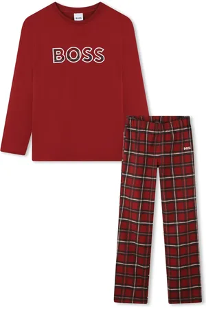 HUGO BOSS Checked Pyjamas (set)