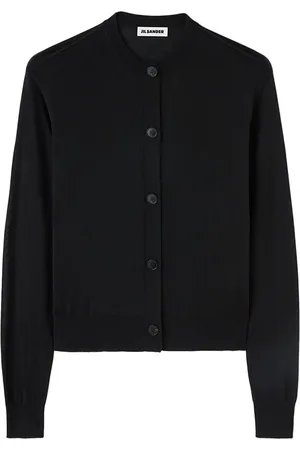 Jil Sander Fine-knit crew-neck cardigan