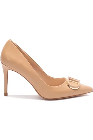 Twin-Set 90mm Oval T-plaque pumps