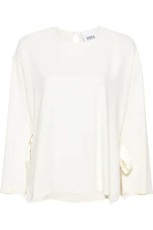 ERIKA CAVALLINI Wide open-sleeves blouse
