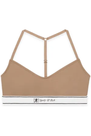Sporty & Rich Runner Script sports bralette