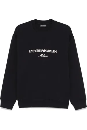 Emporio Armani Embroidered-logo sweatshirt