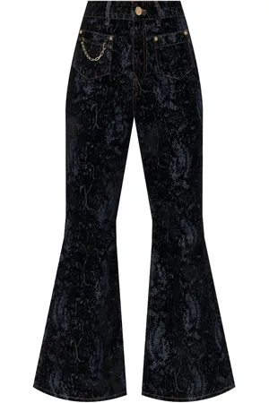 Ganni Jeansy flared trousers
