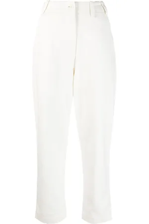 MARGARET HOWELL High-waisted tapered trousers