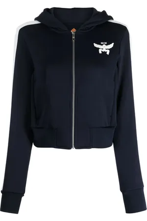 MCM Essential logo-embroidered terry hoodie