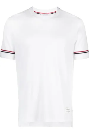 Thom Browne RWV-stripe knitted top
