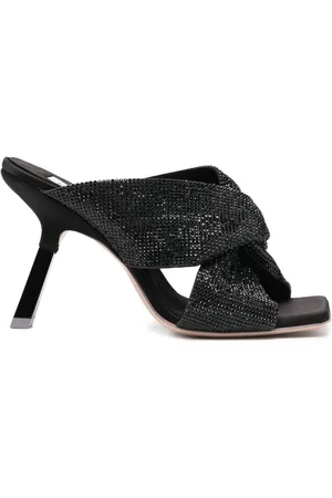 Sebastian 100mm crystal-embellished sandals