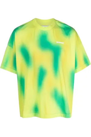 BONSAI Logo-print abstract pattern T-shirt